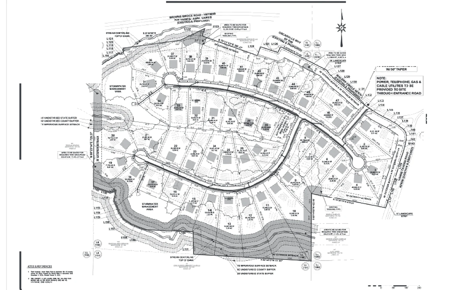 Site plan, SP240016 for Waldrip Circle