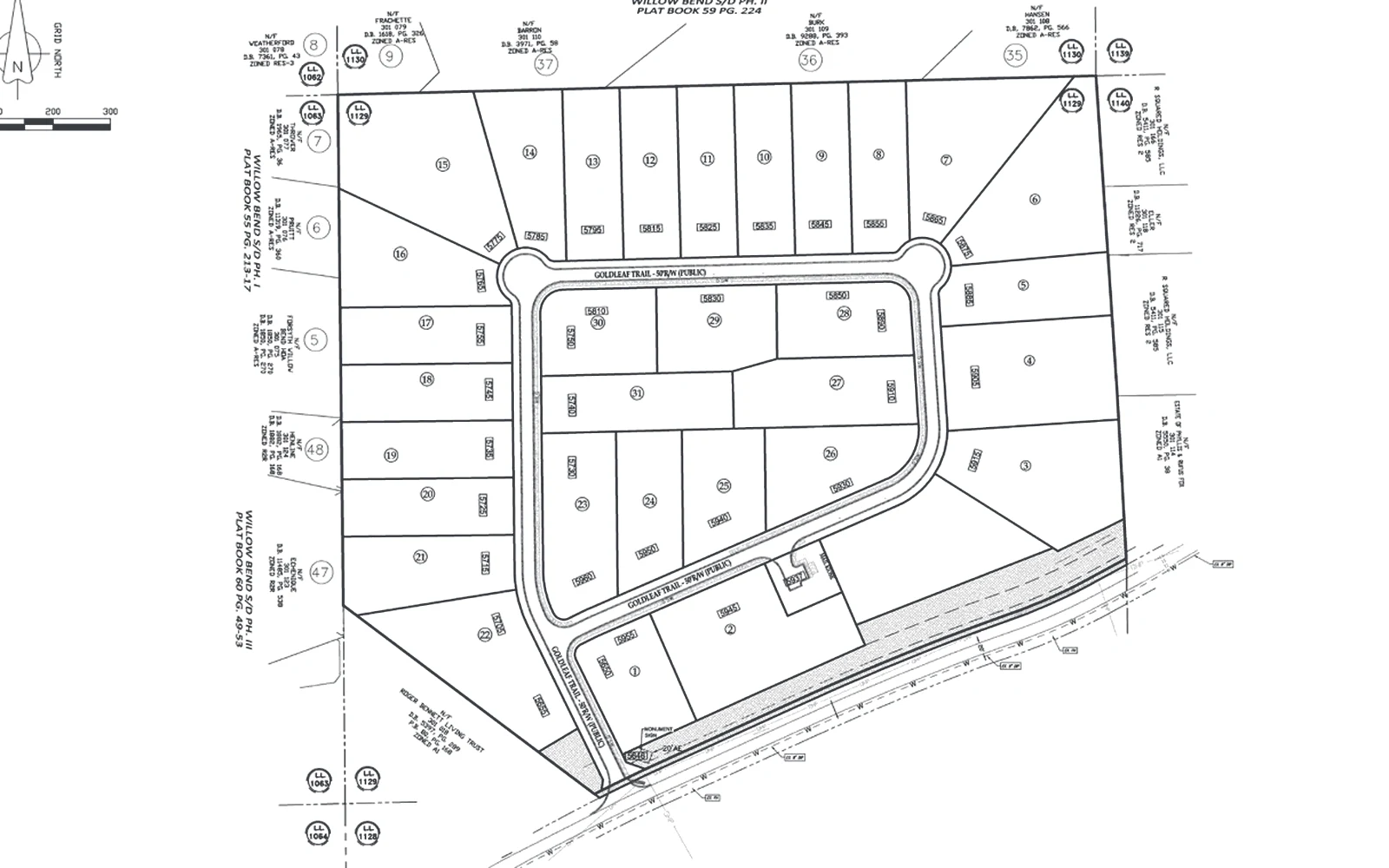 Final plat, FP250029 for Crystal Cove Trail (Aspen Grove)